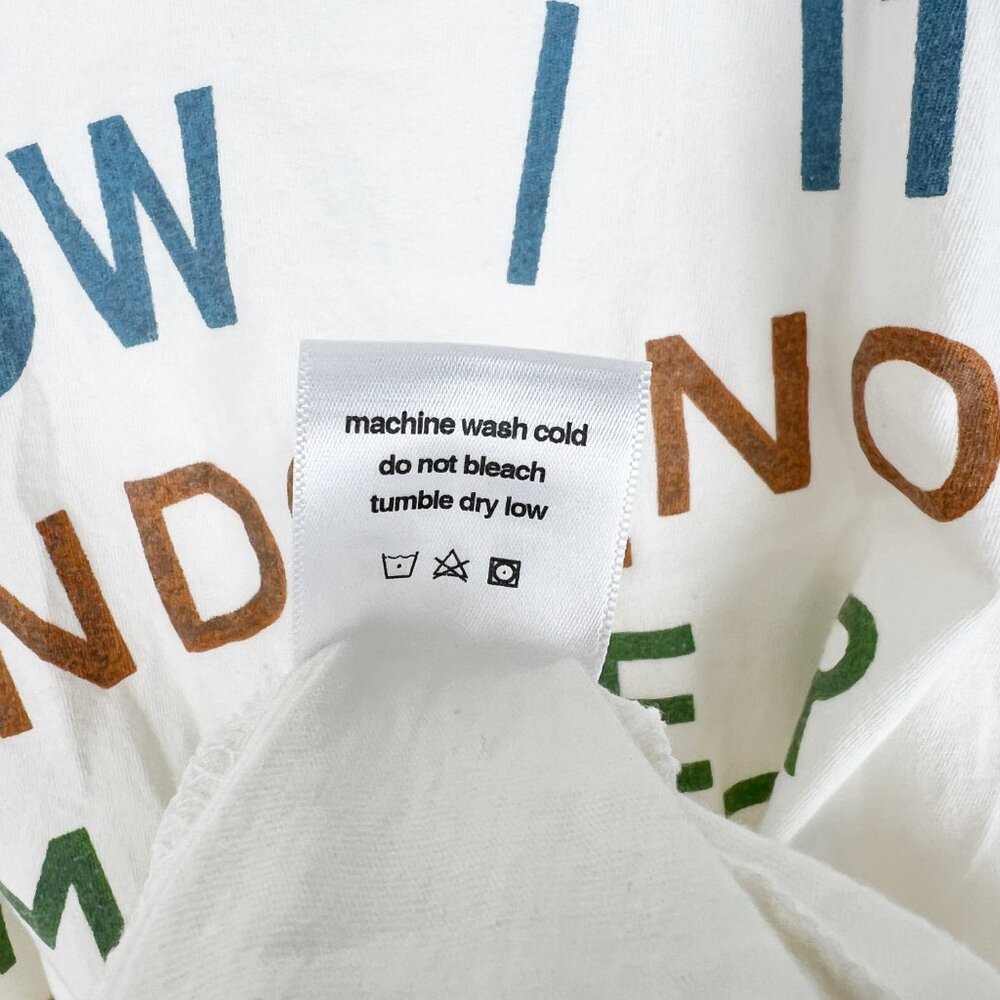 People Of Leisure Radiohead No Matter Band Tee Oversized Graphic T-Shirt Rock - Picture 8 of 11